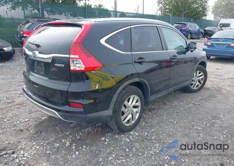 2015 Honda Cr-V Ex-L from USA, damaged, VIN 5J6RM4H78FL010023
